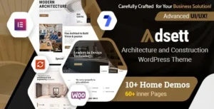 Free Download Adsett - Architecture WordPress Theme 1.0.7 [Latest Version]