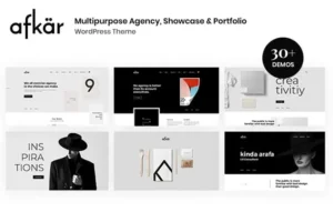 Free Download Afkar – Creative Portfolio WordPress Theme 1.0.5 [Latest Version]