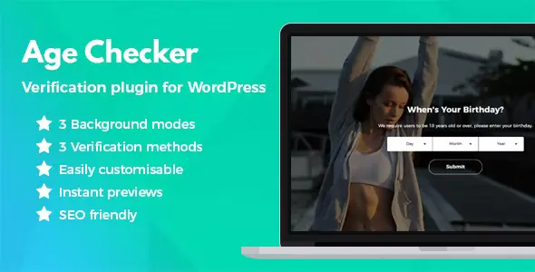 Free Download Age Checker – Age Verification Plugin for WordPress 1.3.3 [Latest Version]