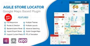 Free Download Agile Store Locator (Google Maps) For WordPress 5.2.4 [Latest Version]