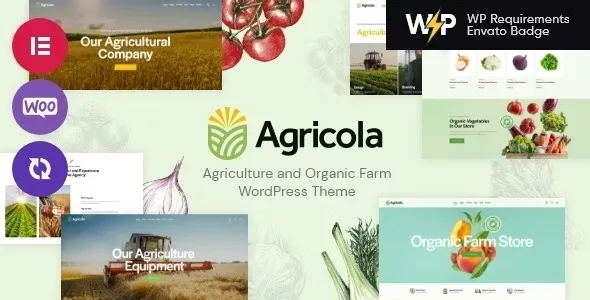 Free Download Agricola – Agriculture and Organic Farm WordPress Theme 1.21.0 [Latest Version]