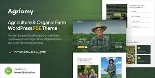 Free Download Agriomy – Agriculture & Organic Farm Gutenverse FSE WordPress Block Theme 1.0.0 [Latest Version]