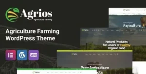Free Download Agrios – Agriculture Farming WordPress Theme 1.2.5 [Latest Version]