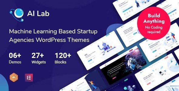 Free Download AI Lab Machine Learning WordPress Theme 5.2.7 [Latest Version]
