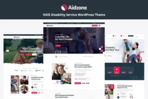 Free Download Aidzone - NDIS Disability Service WordPress Theme 1.0 [Latest Version]