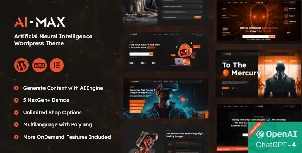 Free Download AIMAX – AI Agency WordPress Theme 1.1.3 [Latest Version]