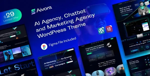 Free Download Aivora – AI Agency & Technology WordPress Theme 1.0.0 [Latest Version]