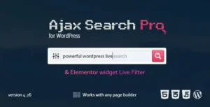 Free Download Ajax Search Pro 4.28.5 [Latest Version]