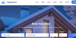 Free Download Alpenhouse Hotel Booking WordPress Theme 1.7.0 [Latest Version]