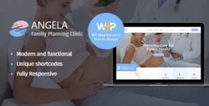 Free Download Angela - Family Planning & Pregnancy Clinic WordPress Theme 1.3.4 [Latest Version]