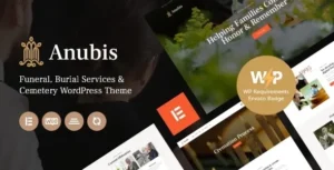 Free Download Anubis – Funeral & Burial Services WordPress Theme 1.25 [Latest Version]