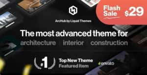 Free Download ArcHub Architecture and Interior Design WordPress Theme 1.2.14 [Latest Version]
