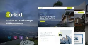 Free Download Arkid - Architecture and Interior Design WordPress Theme 2.0.6 [Latest Version]