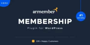 Free Download ARMember – WordPress Membership Plugin 7.4 [Latest Version]