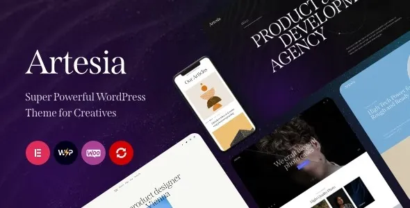 Free Download Artesia – WordPress Theme for Creatives 1.16.0 [Latest Version]
