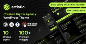Free Download Artistic - Digital Marketing WordPress Theme 1.0.10 [Latest Version]