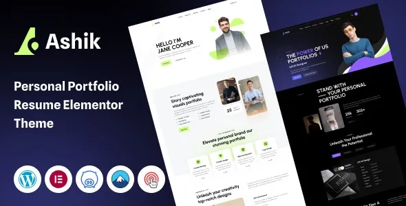Free Download Ashik – Personal Portfolio WordPress Theme 1.0 [Latest Version]