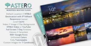 Free Download Astero WordPress Weather Plugin 2.1.0 [Latest Version]