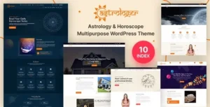 Free Download Astrologer – Horoscope and Astrology WordPress Theme 2.6 [Latest Version]