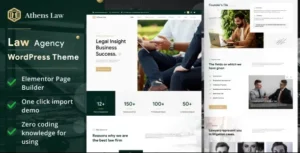Free Download Athens - Law Agency WordPress Theme 1.1.6 [Latest Version]