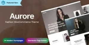 Free Download Aurora – Fashion WooCommerce Theme 1.0.0 [Latest Version]