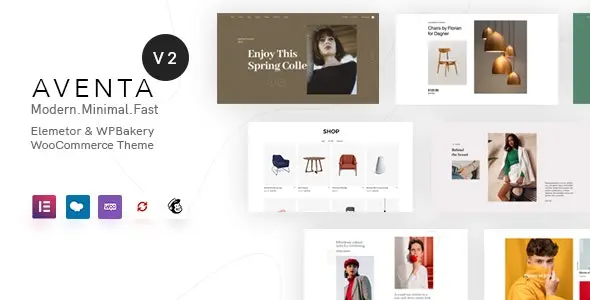 Free Download Aventa Minimal WooCommerce theme 2.2.9 [Latest Version]