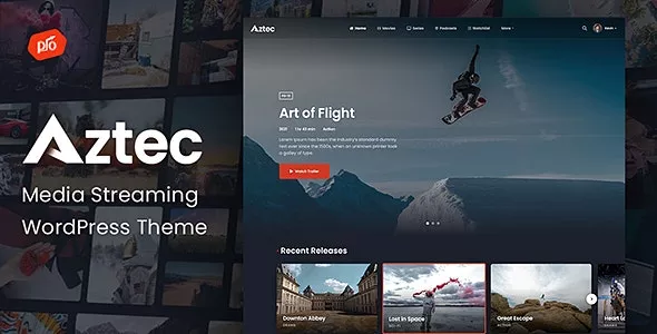 Free Download Aztec Video Streaming & Membership Theme 4.2 [Latest Version]