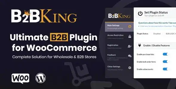 Free Download B2BKing – The Ultimate WooCommerce B2B & Wholesale Plugin 5.5.80 [Latest Version]