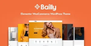 Free Download Bailly – Elementor WooCommerce WordPress Theme 1.4.5 [Latest Version]