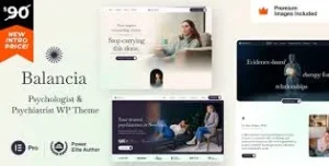 Free Download Balancia – Psychology Counseling & Psychiatrist WordPress Theme 2 [Latest Version]