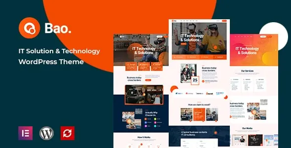 Free Download Bao – IT Solutions & Services WordPress Theme 2.0.3 [Latest Version]