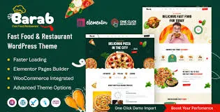 Free Download Barab – Fast Food & Restaurant WordPress Theme 1.0.3 [Latest Version]