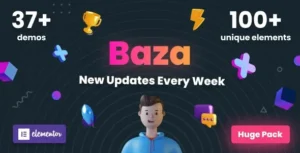 Free Download Baza Creative MultiPurpose WordPress Theme 1.32 [Latest Version]