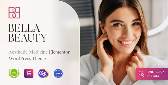 Free Download Bella Beauty Aesthetic Medical Clinic WordPress Theme 1.2.0 [Latest Version]