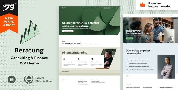 Free Download Beratung Consulting & Finance WordPress Theme 25 [Latest Version]