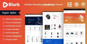 Free Download Blurb – Affiliate Marketing WordPress Theme 2.1.4 [Latest Version]