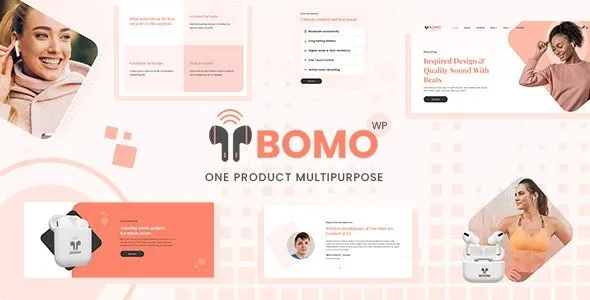 Free Download Bomo– Single Product Woocommerce Theme 1.2.2 [Latest Version]