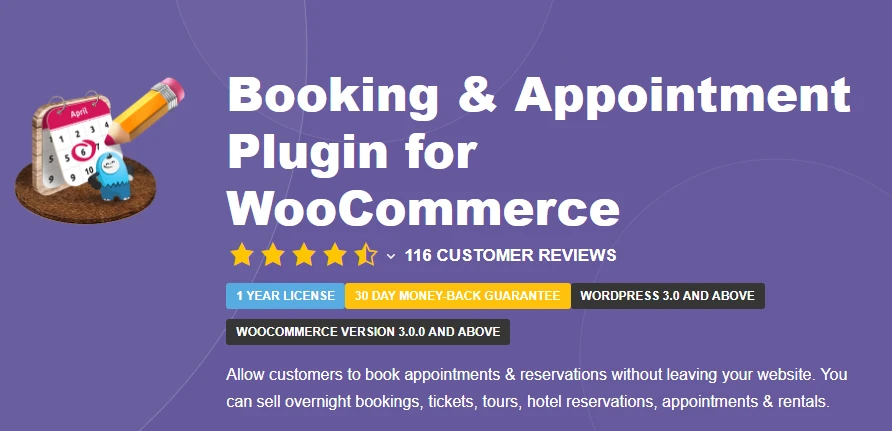 Free Download Booking & Appointment Plugin for WooCommerce 8.4.0 [Latest Version]