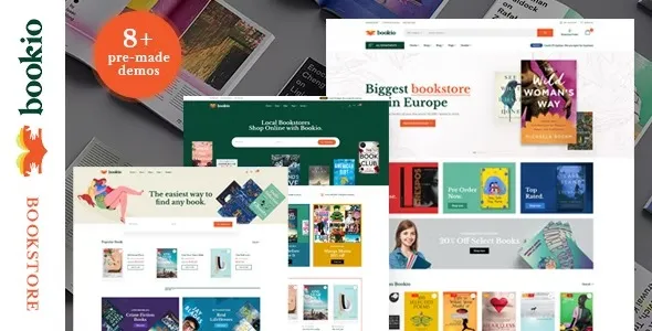 Free Download Bookio – Book Store WooCommerce WordPress Theme 1.3.2 [Latest Version]