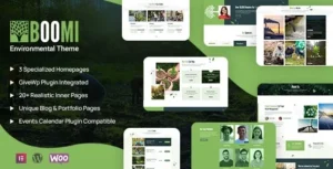 Free Download Boomi – Environment & Ecology WordPress Theme 1.0.8 [Latest Version]