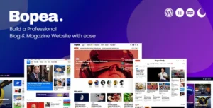 Free Download Bopea - Newspaper & Magazine WordPress Theme 1.1.4 [Latest Version]