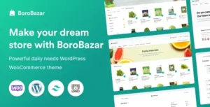 Free Download BoroBazar Grocery Store WordPress theme 2.0.6 [Latest Version]
