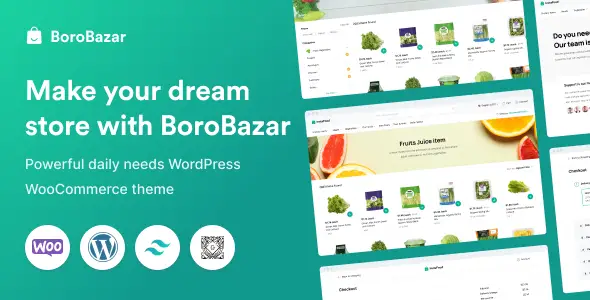 Free Download BoroBazar Grocery Store WordPress theme 2.0.6 [Latest Version]