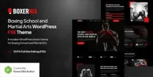 Free Download Boxernia – Boxing School & Martial Arts FSE WordPress Theme 1.0.1 [Latest Version]