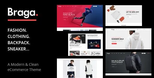 Free Download Braga – Fashion Theme for WooCommerce WordPress 1.0.8 [Latest Version]