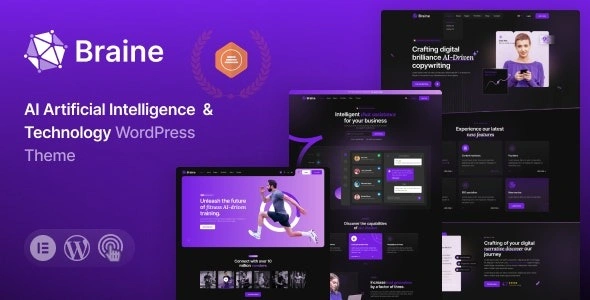 Free Download Braine Digital AI WordPress Theme 1.1 [Latest Version]
