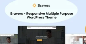Free Download Bravers - Responsive Multiple Purpose WordPress Theme 1.0 [Latest Version]