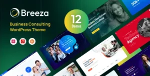 Free Download Breeza - Business Consulting WordPress Theme 1.0 [Latest Version]