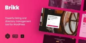 Free Download Brikk – Directory & Listing WordPress Theme 3.1.0 [Latest Version]