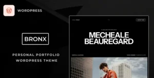Free Download Bronx – Portfolio Theme 1.0.8 [Latest Version]